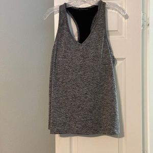 Built in sports bra workout tank top